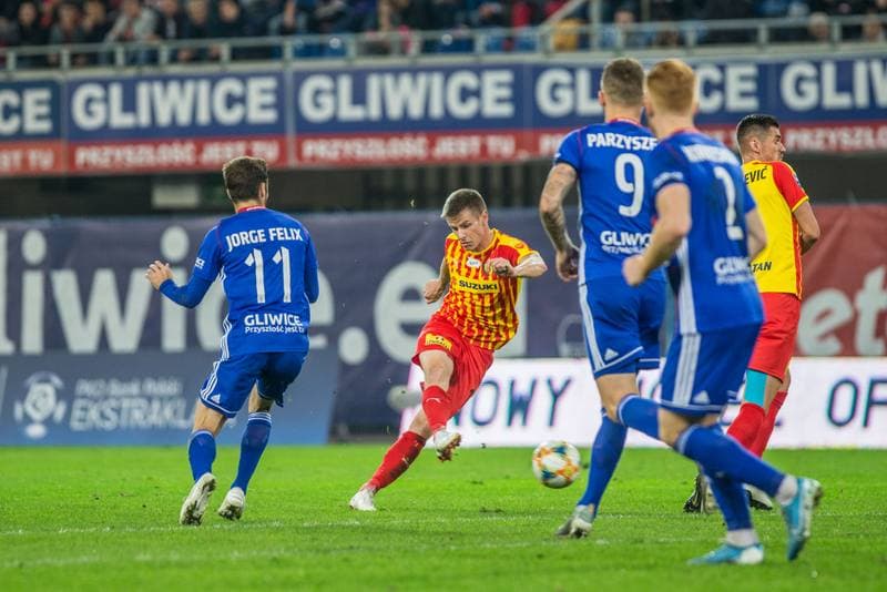 Football. PKO BP Ekstraklasa. Piast Gliwice - Korona Kielce. 26.10.2019