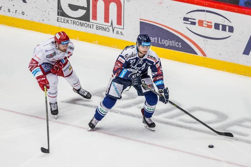 Ice Hockey. Tipsport Extraliga. Ocelari Trinec - Vitkovice Ridera. 21.11.2019