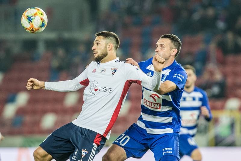 Football. PKO BP Ekstraklasa. Gornik Zabrze - Wisla Plock. 22.11.2019