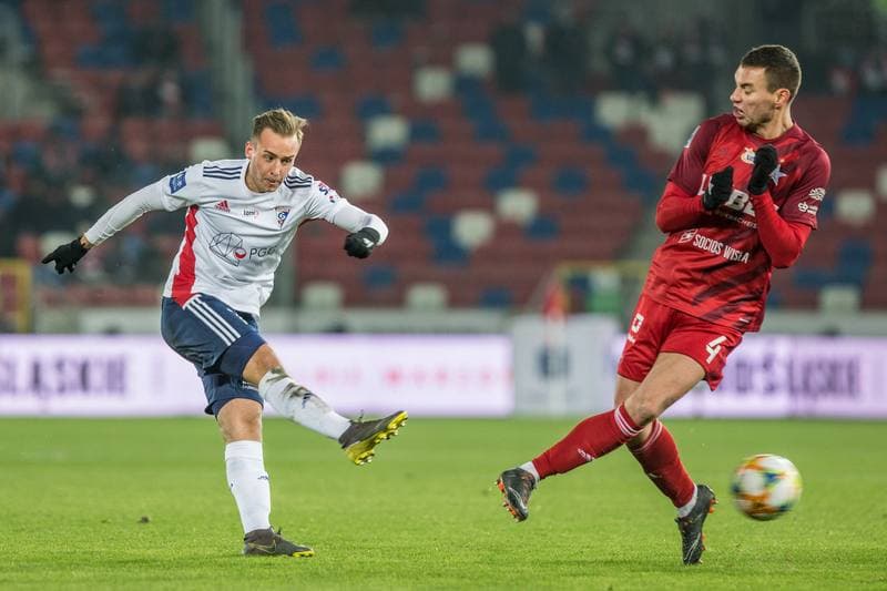 Football. PKO BP Ekstraklasa. Gornik Zabrze - Wisla Krakow. 06.12.2019