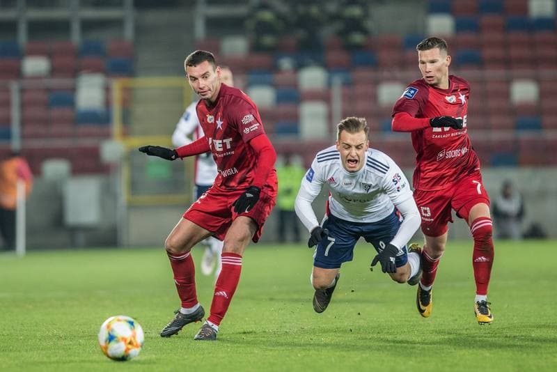 Football. PKO BP Ekstraklasa. Gornik Zabrze - Wisla Krakow. 06.12.2019