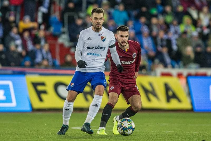 Football. Fortuna:Liga. Banik Ostrava - Sparta Prague. 14.12.2019