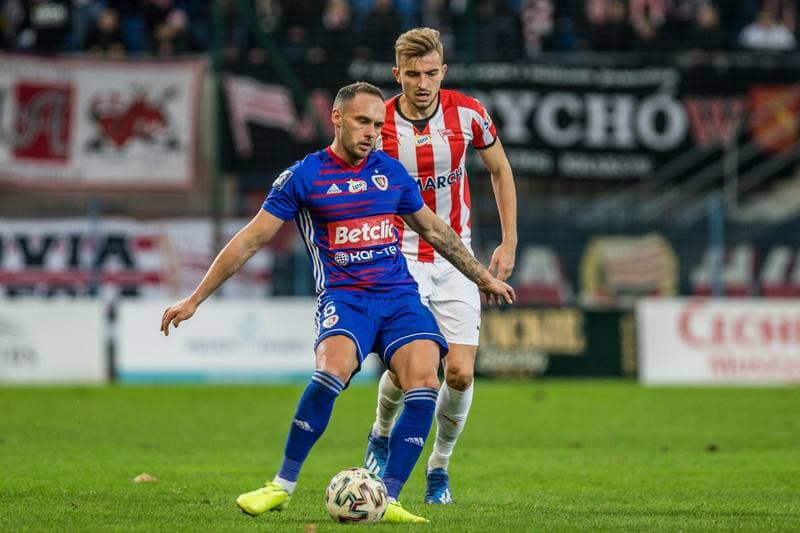 Football. PKO BP Ekstraklasa. Piast Gliwice - Cracovia Krakow. 22.02.2020