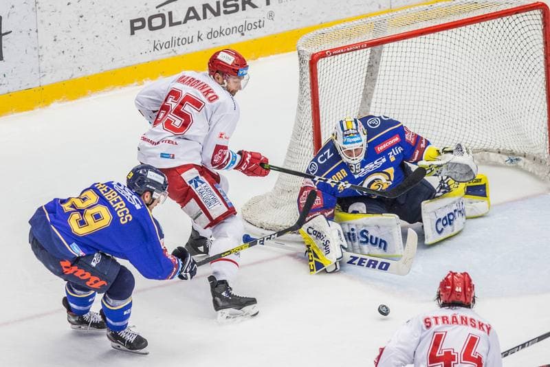 Ice Hockey. Tipsport Extraliga. Ocelari Trinec - PSG Berani Zlin. 25.02.2020