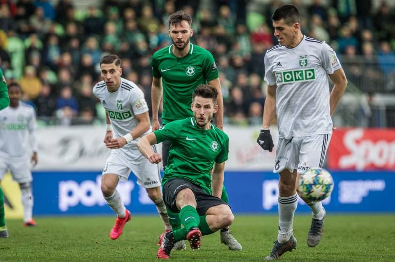 Football. Fortuna:Liga. MFK Karvina - FK 1 Pribram. 08.03.2020