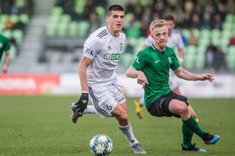 Football. Fortuna:Liga. MFK Karvina - FK 1 Pribram. 08.03.2020