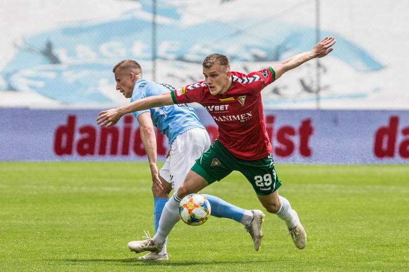 Football. Fortuna I Liga. Zaglebie Sosnowiec - Stomil Olsztyn. 07.06.2020