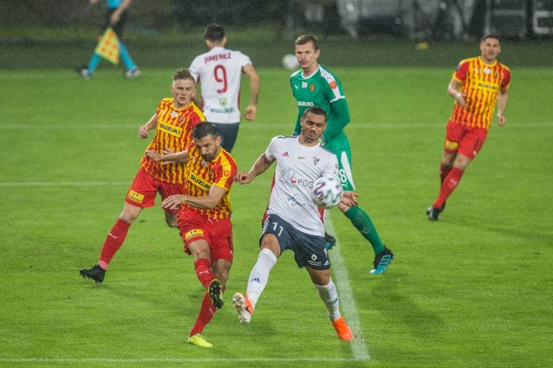 Football. PKO BP Ekstraklasa. Gornik Zabrze - Korona Kielce. 19.06.2020