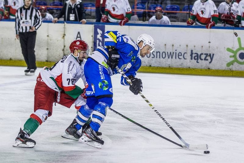 Ice Hockey. Polska Hokej Liga. Zaglebie Sosnowiec - Re-Plast Unia Oswiecim. 09.10.2020
