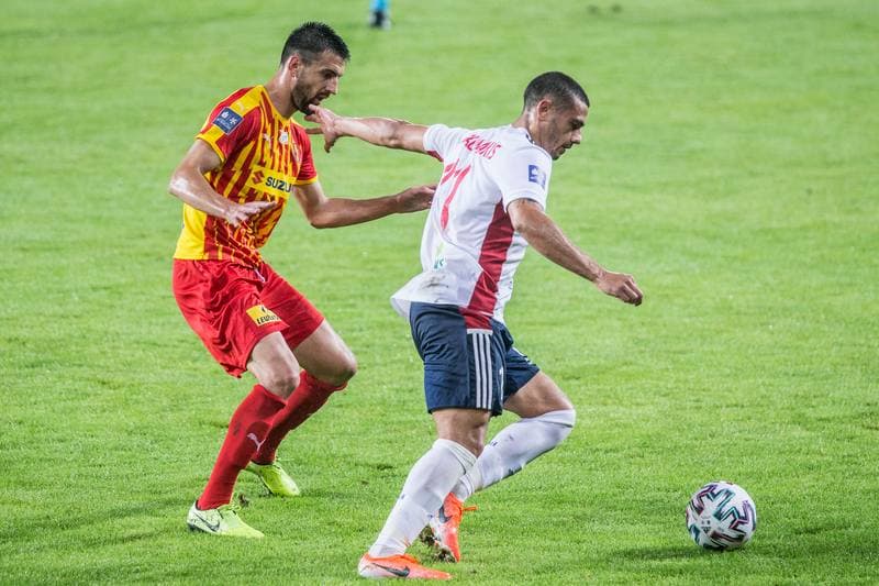 Football. PKO BP Ekstraklasa. Gornik Zabrze - Korona Kielce. 19.06.2020