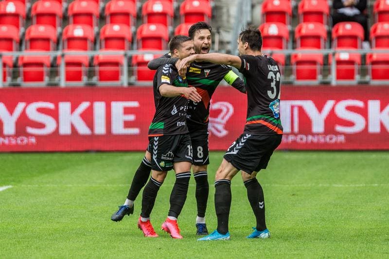 Football. Fortuna I Liga. GKS Tychy - Podbeskidzie Bielsko-Biala. 21.06.2020