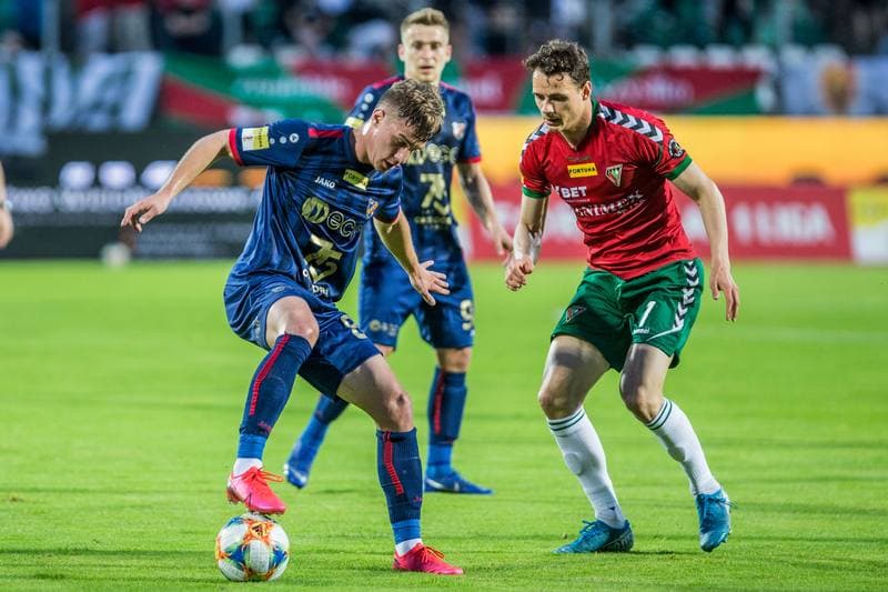 Football. Fortuna I Liga. Zaglebie Sosnowiec - Odra Opole. 26.06.2020