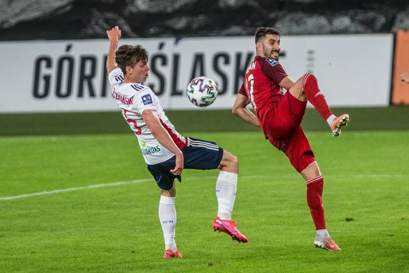 Football. PKO BP Ekstraklasa. Gornik Zabrze - Wisla Krakow. 27.06.2020