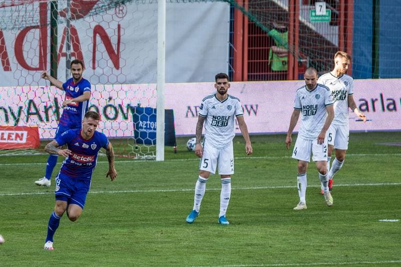 Football. PKO BP Ekstraklasa. Piast Gliwice - Slask Wroclaw. 05.07.2020