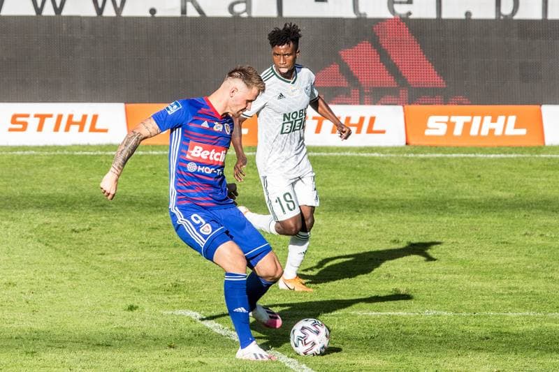 Football. PKO BP Ekstraklasa. Piast Gliwice - Slask Wroclaw. 05.07.2020