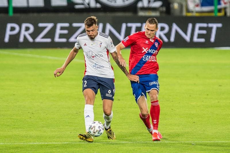 Football. PKO BP Ekstraklasa. Gornik Zabrze - Rakow Czestochowa. 10.07.2020