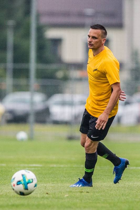 Football. Sparing. LKS Goczalkowice Zdroj - Wieczysta Krakow. 11.07.2020