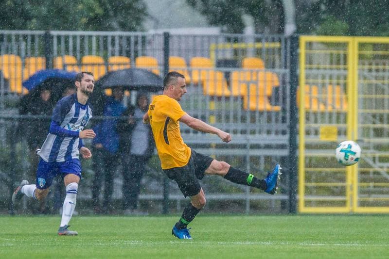 Football. Sparing. LKS Goczalkowice Zdroj - Wieczysta Krakow. 11.07.2020