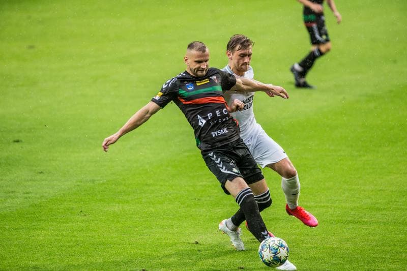 Football. Fortuna I Liga. GKS Tychy - Puszcza Niepolomice. 11.07.2020