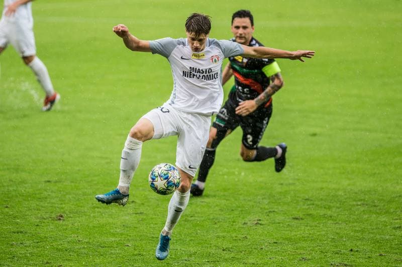 Football. Fortuna I Liga. GKS Tychy - Puszcza Niepolomice. 11.07.2020