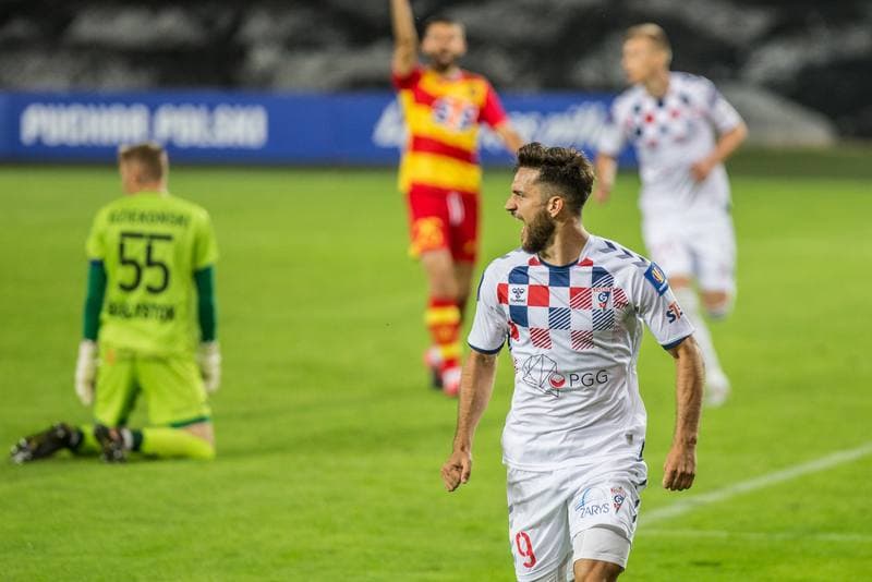 Football. Fortuna Puchar Polski. Gornik Zabrze - Jagiellonia Bialystok. 13.08.2020