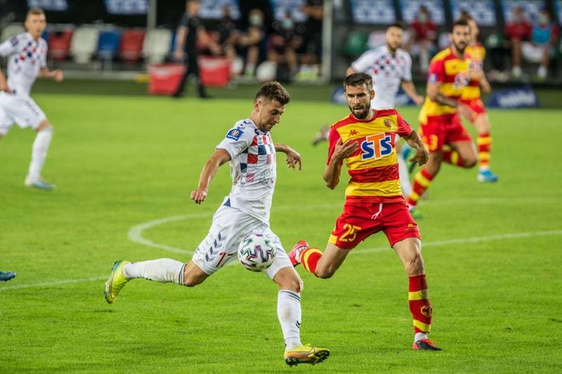 Football. Fortuna Puchar Polski. Gornik Zabrze - Jagiellonia Bialystok. 13.08.2020
