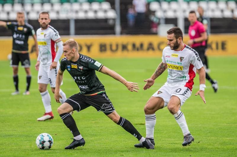 Football. Fortuna I Liga. Zaglebie Sosnowiec - GKS Tychy. 06.09.2020