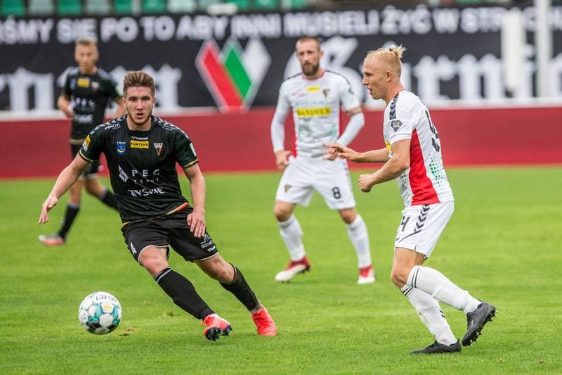 Football. Fortuna I Liga. Zaglebie Sosnowiec - GKS Tychy. 06.09.2020