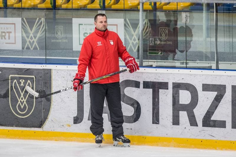 Ice Hockey. Poland national team. Training. 02.11.2020