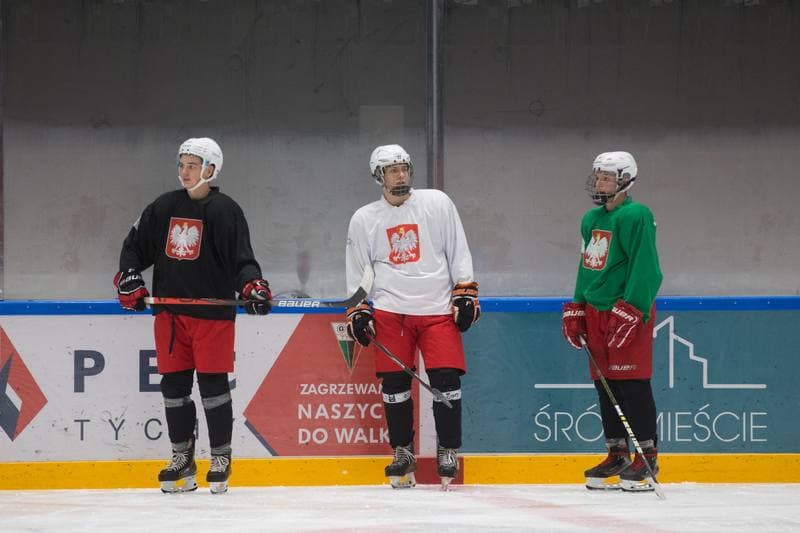 Ice Hockey. Poland U20. Training. 02.11.2020