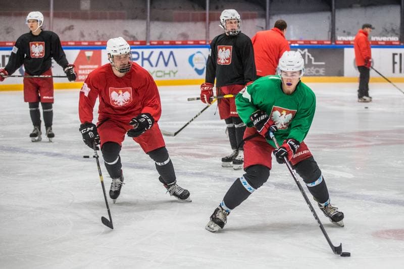 Ice Hockey. Poland U20. Training. 02.11.2020