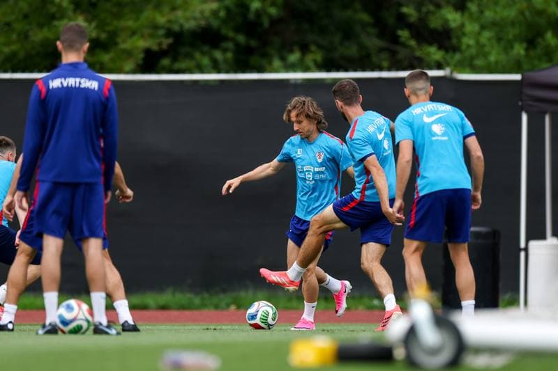 Football. FIFA World Cup 2026. Croatia. Training And Press Conference. 21.06.2026