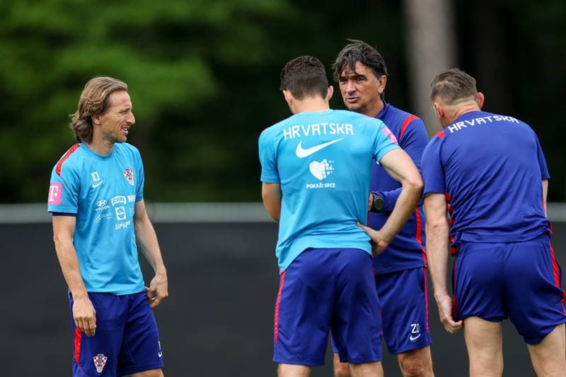Football. FIFA World Cup 2026. Croatia. Training And Press Conference. 21.06.2026