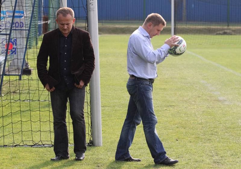 Football. Ruch Chorzow. Training. 10.07.2012