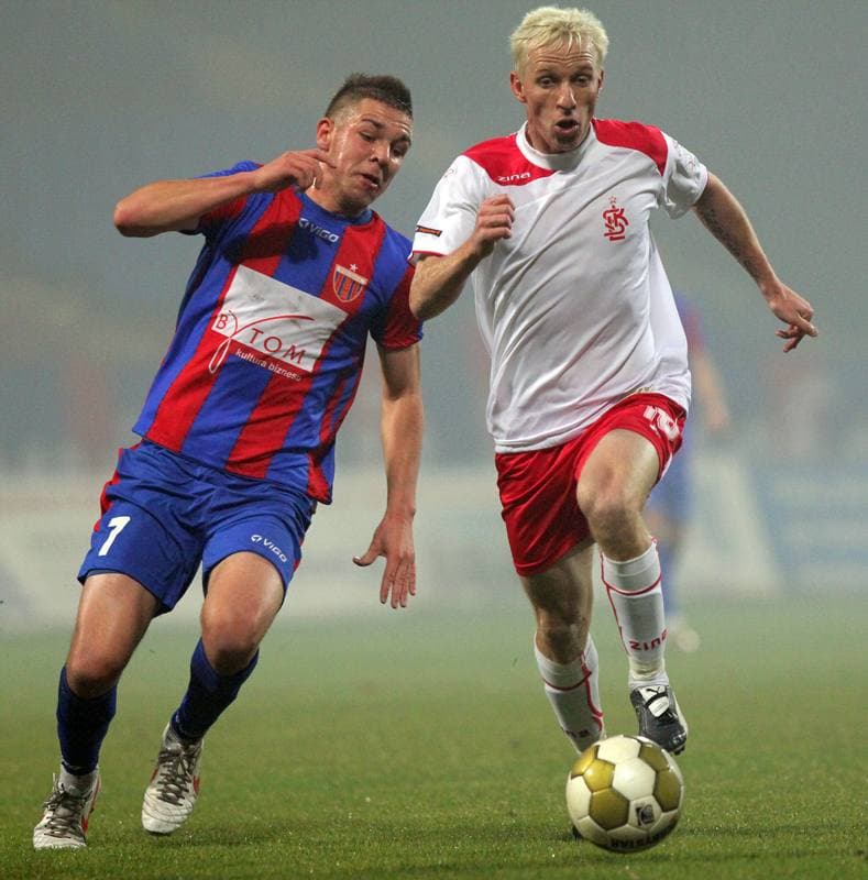 Football. Bytom I liga. Polonia Bytom - LKS Lodz. 13.10.2012
