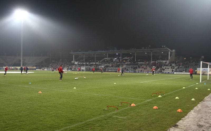 Football. T-Mobile Ekstraklasa. Gornik Zabrze - Piast Gliwice. 25.02.2013