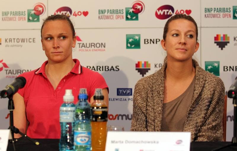 Tennis. BNP Paribas Open Katowice. Press Conference. 06.04.2013