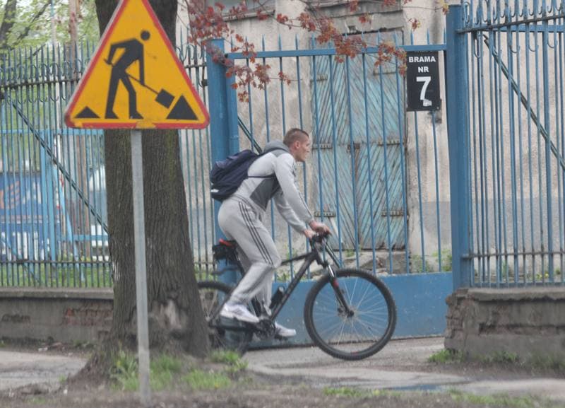 Football. Gornik Zabrze. Training. 01.05.2013
