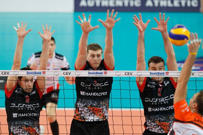 Volleyball. PlusLiga. Jastrzebski Wegiel - Lotos Trefl Gdansk. 13.12.2013