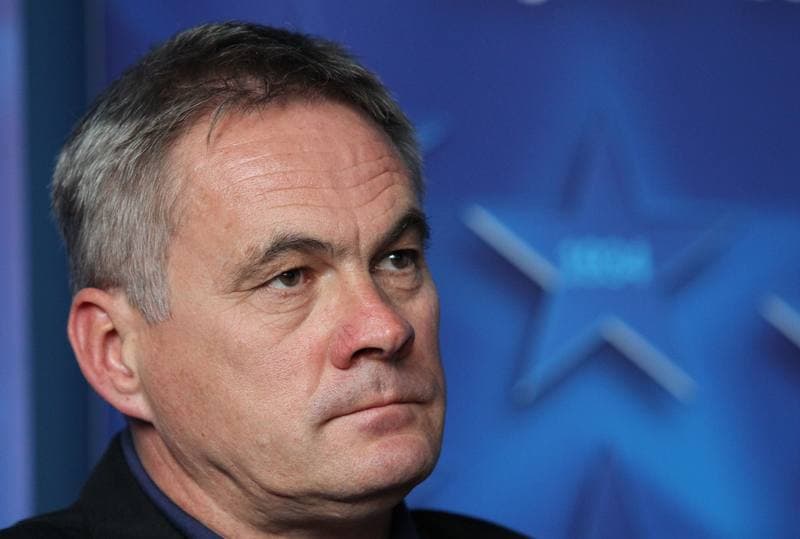 Football. Ruch Chorzow. Press Conference. 05.09.2012