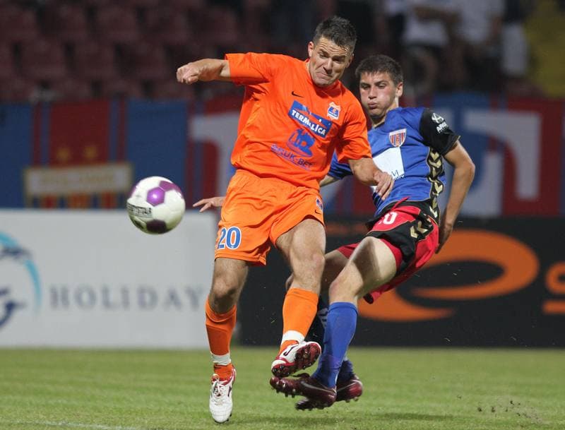 Football. I liga. Polonia Bytom - Termalica Bruk-Bet Nieciecza. 20.08.2011
