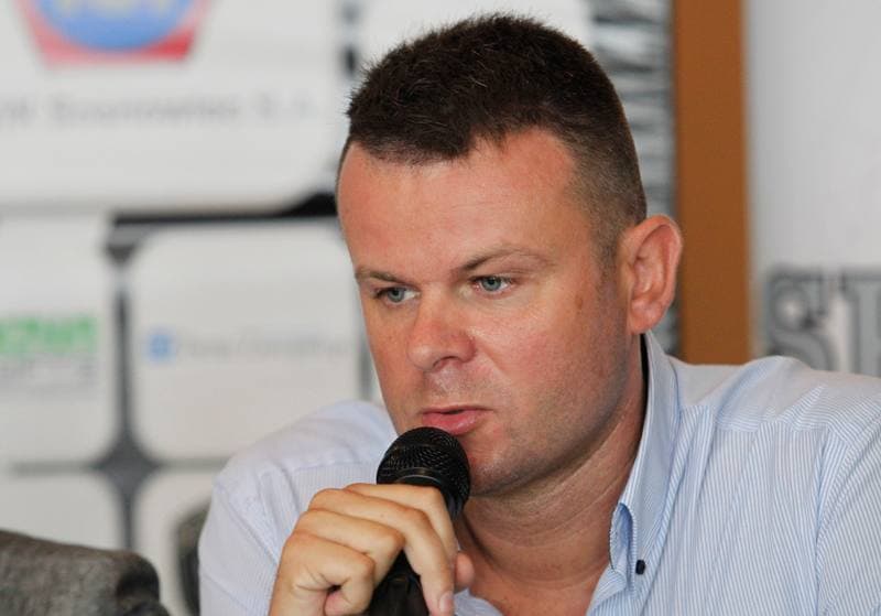 Football. Zaglebie Sosnowiec. Press Conference. 31.07.2014