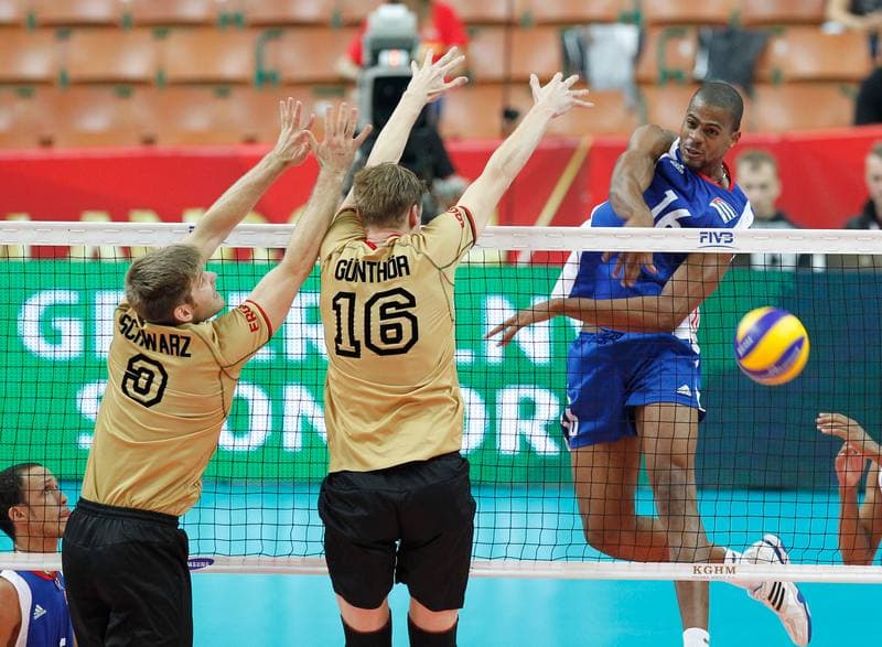 Volleyball. FIVB Men's World Championship. Cuba - Germany. 03.09.2014