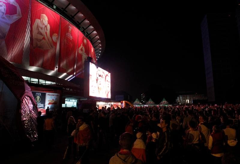 Volleyball. World Championship. Fans. 21.09.2014
