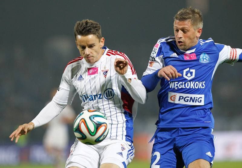 Football. T-Mobile Ekstraklasa. Ruch Chorzow - Gornik Zabrze. 04.10.2014