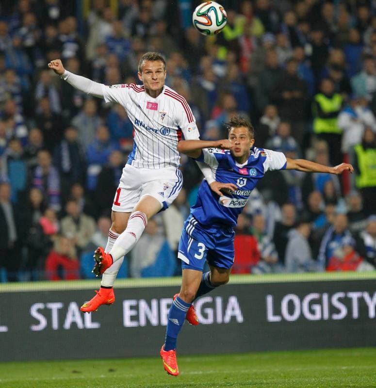 Football. T-Mobile Ekstraklasa. Ruch Chorzow - Gornik Zabrze. 04.10.2014