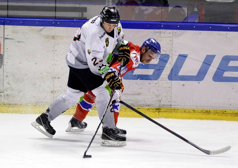 Ice Hockey. Polska Hokej Liga. Naprzod Janow - Polonia Bytom. 09.10.2014