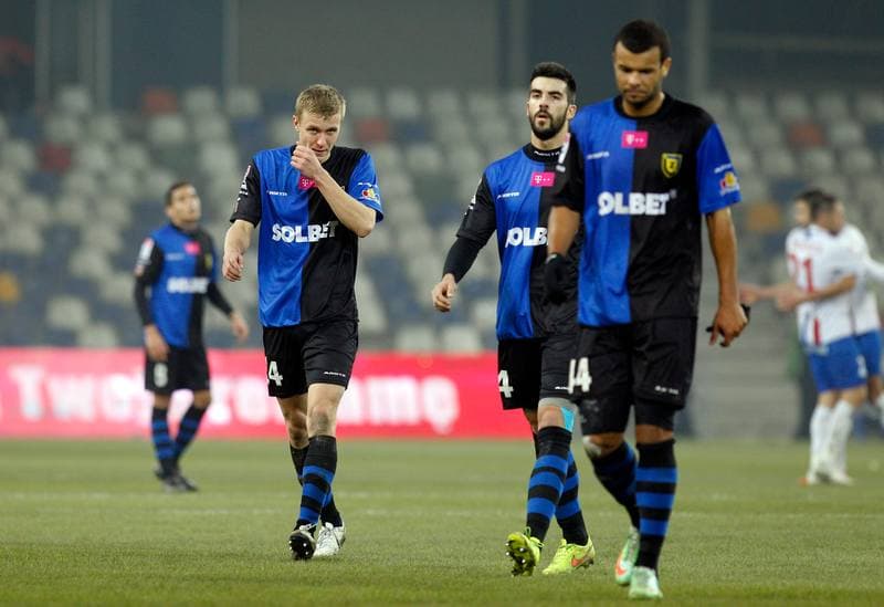 Football. T-Mobile Ekstraklasa. Podbeskidzie Bielsko Biala - Zawisza Bydgoszcz. 14.12.2014