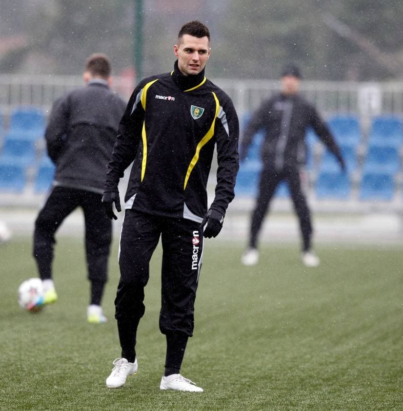Football. GKS Katowice. Training. 28.05.2015