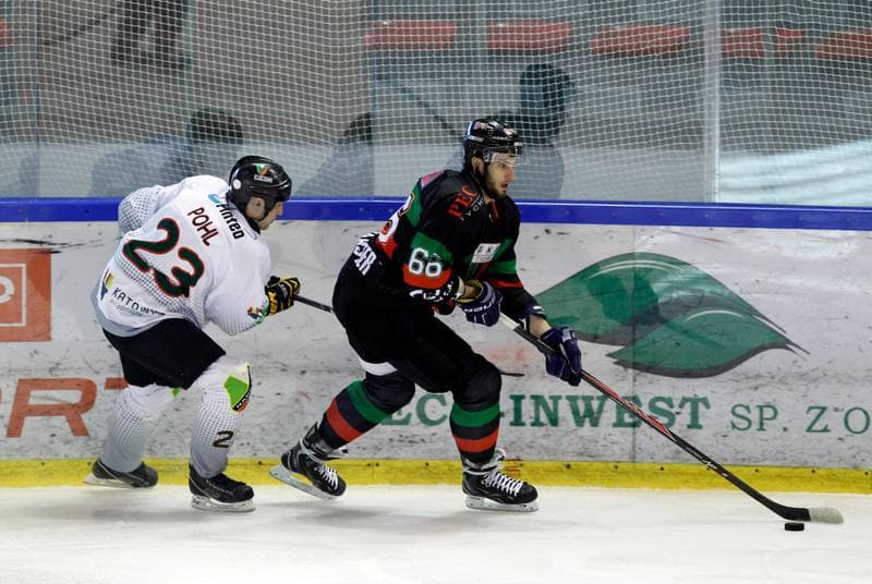Ice Hockey. Polska Hokej Liga. Naprzod Janow - GKS Tychy. 19.10.2014
